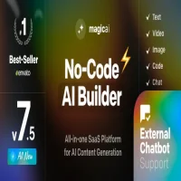 MagicAI v8.80 – All-in-One AI Content, Image, Code & Voice Generator SaaS Script